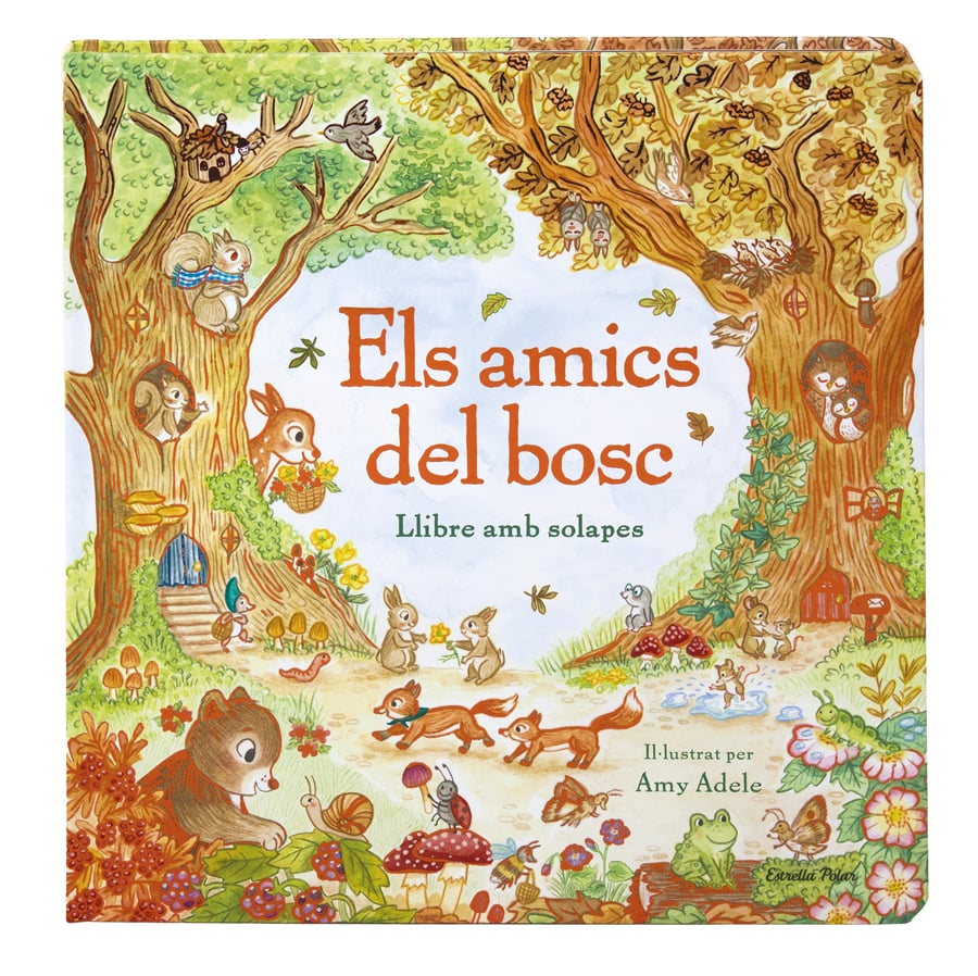 Els amics del bosc. Llibre amb solapes