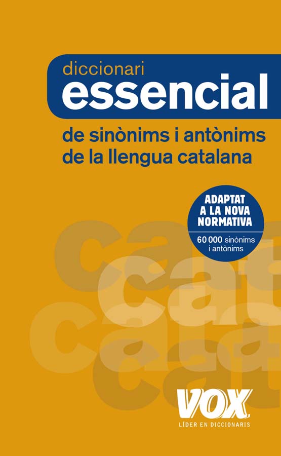 diccionari essencial de sinonims i antonims