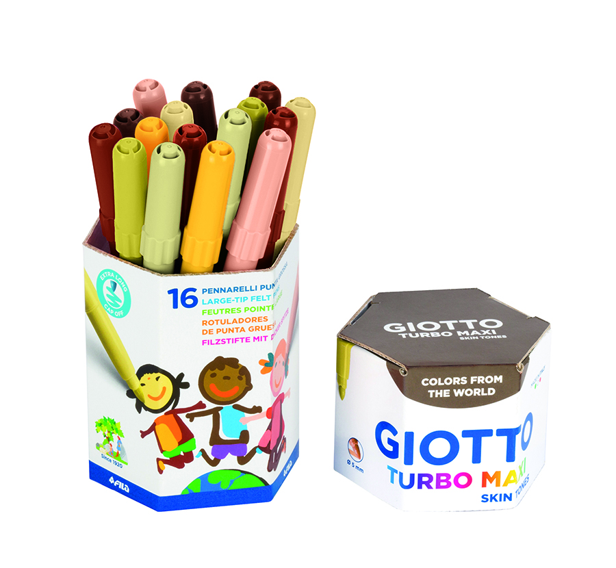 ROTULADOR GIOTTO TURBO COLOR SCHOOL PACK 144 UDS