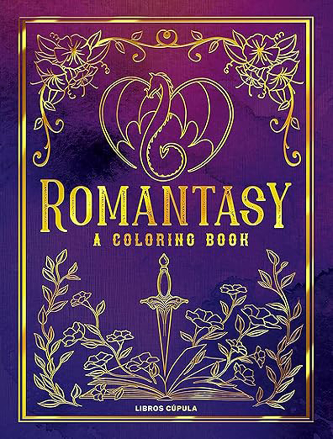 romantasy un libro para colorear