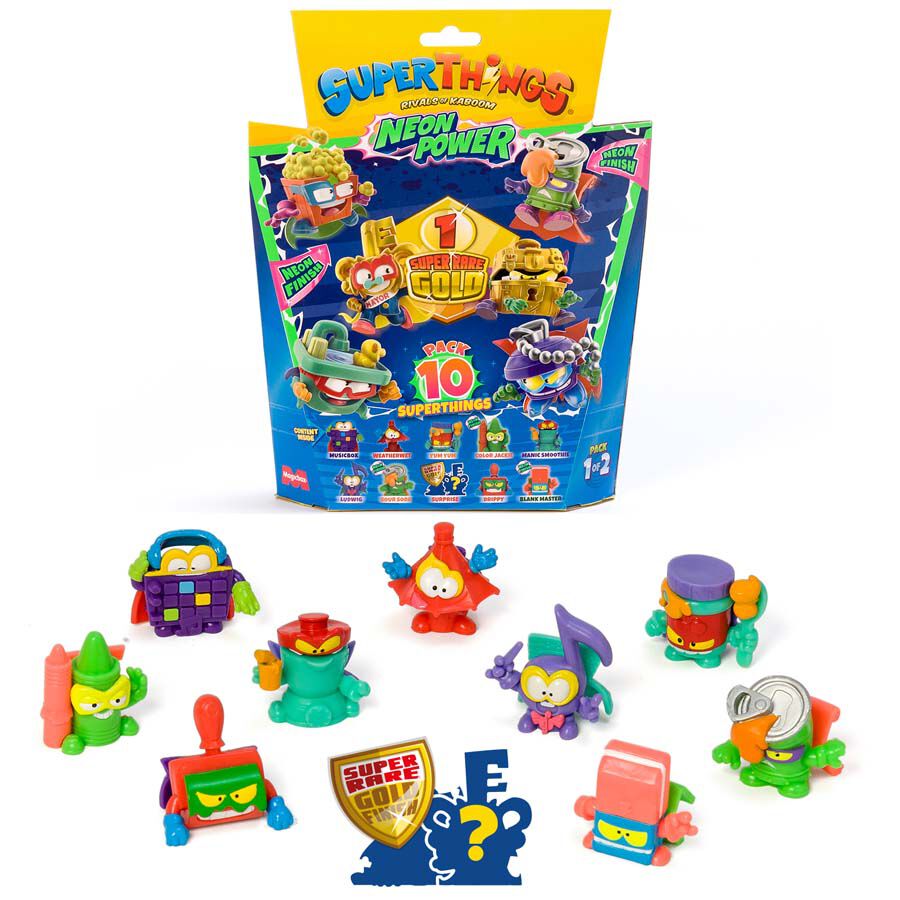 SuperThings Neon Power Pack 10 surtidos