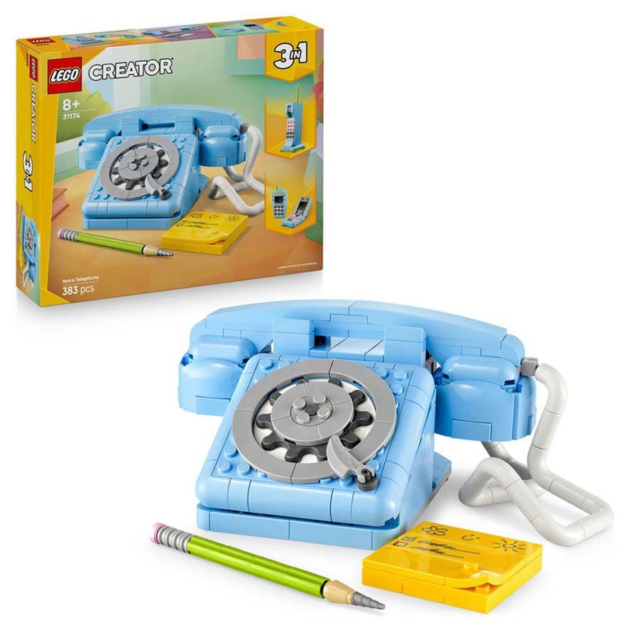 lego creator telefono retro 31174