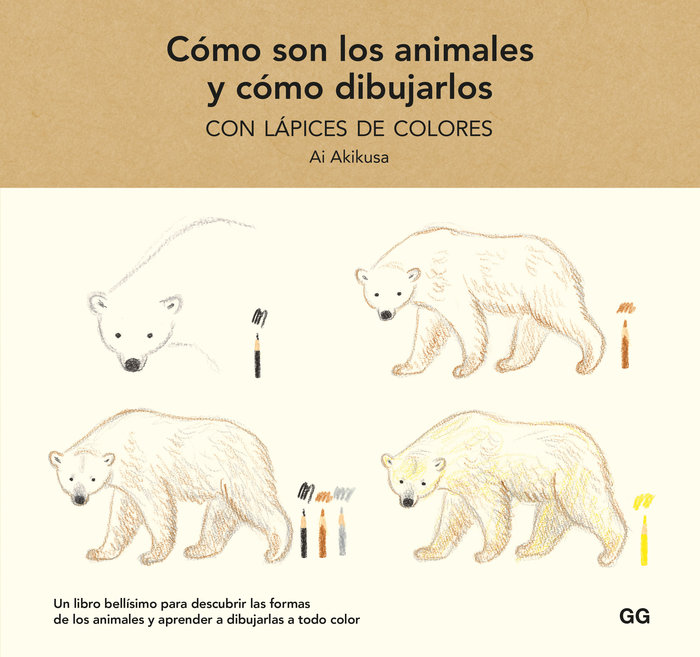 como son los animales y como dibujarlos con lapices de colores