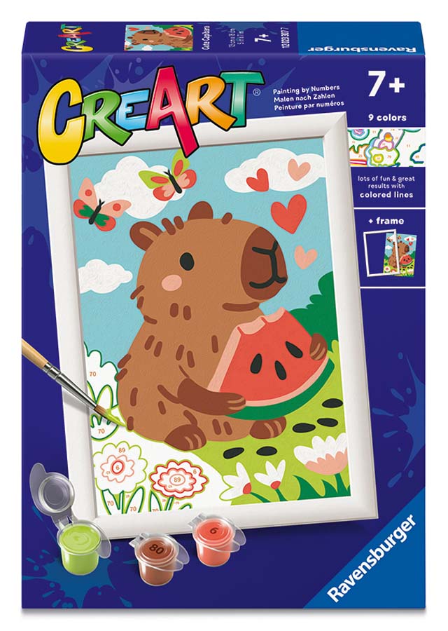 Pintar por Números Capibara