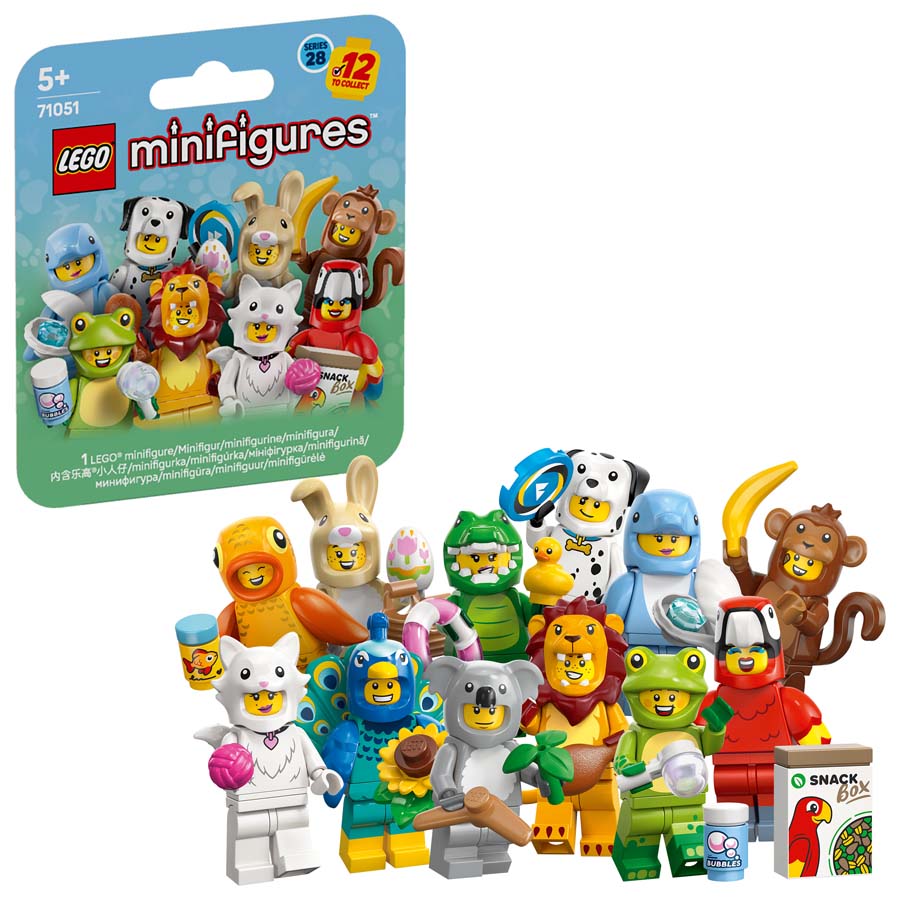 lego minifigures 28 edicion animales 71051
