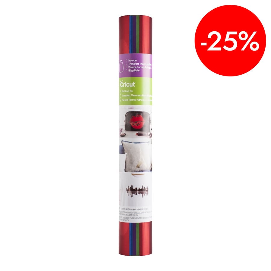 Iron-on Foil 30x30cm Bejeweld 4 hojas