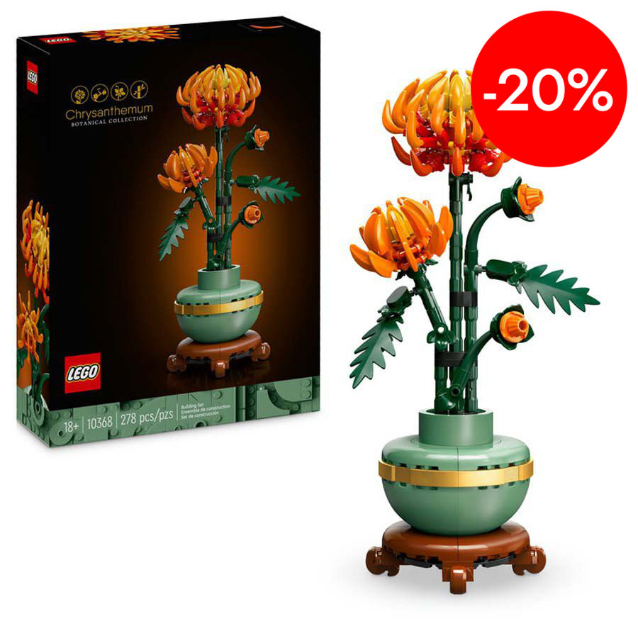 lego botanicals crisantemo 10368