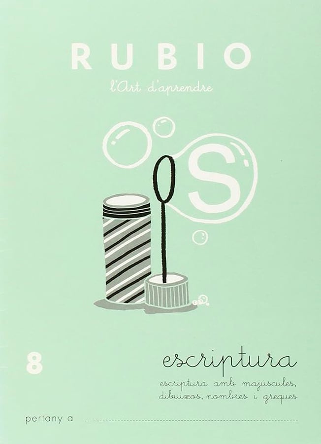 escriptura rubio 8 catala