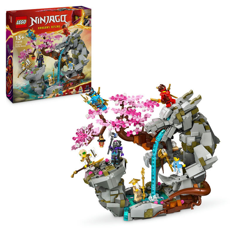 lego ninjago santuario de piedra del dragon 71819