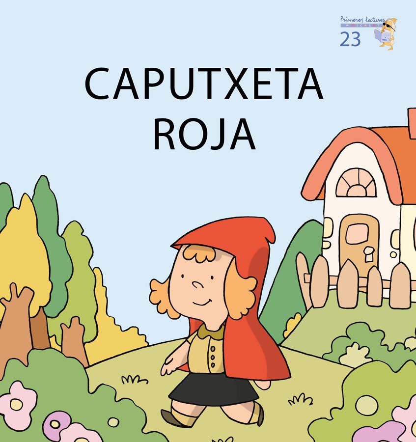 caputxeta roja majuscula infantil primeres lectures de micalet