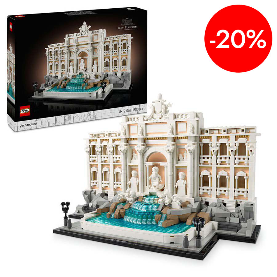 lego architecture fontana di trevi 21062