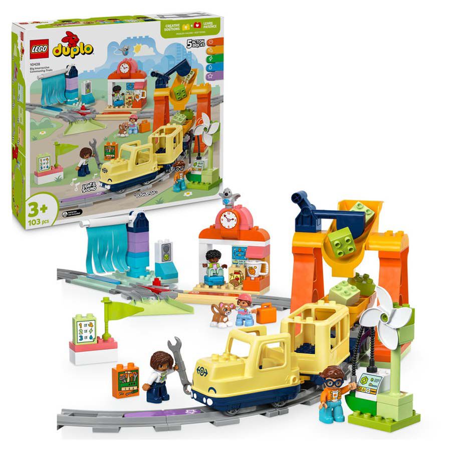 LEGO® DUPLO Town Gran Tren Comunitario Interactivo 10428