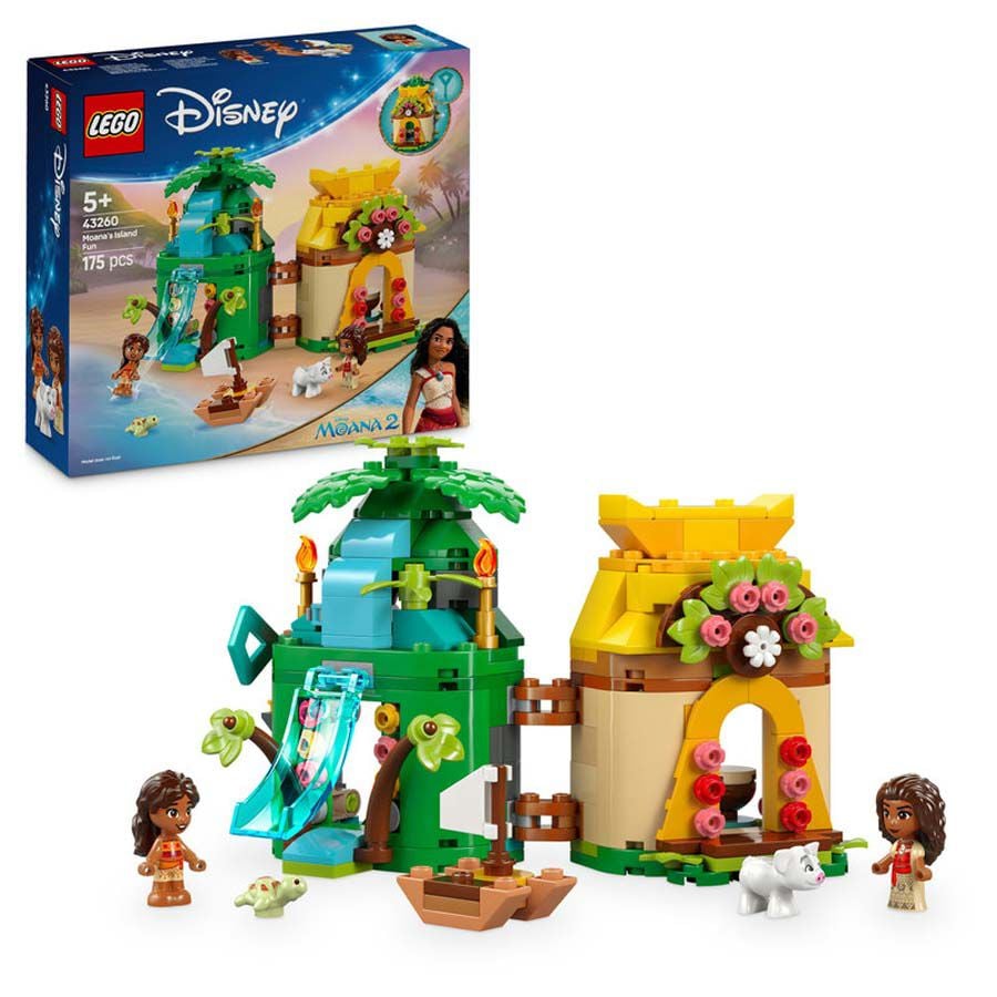 lego disney princess diversion en la isla con vaiana 43260