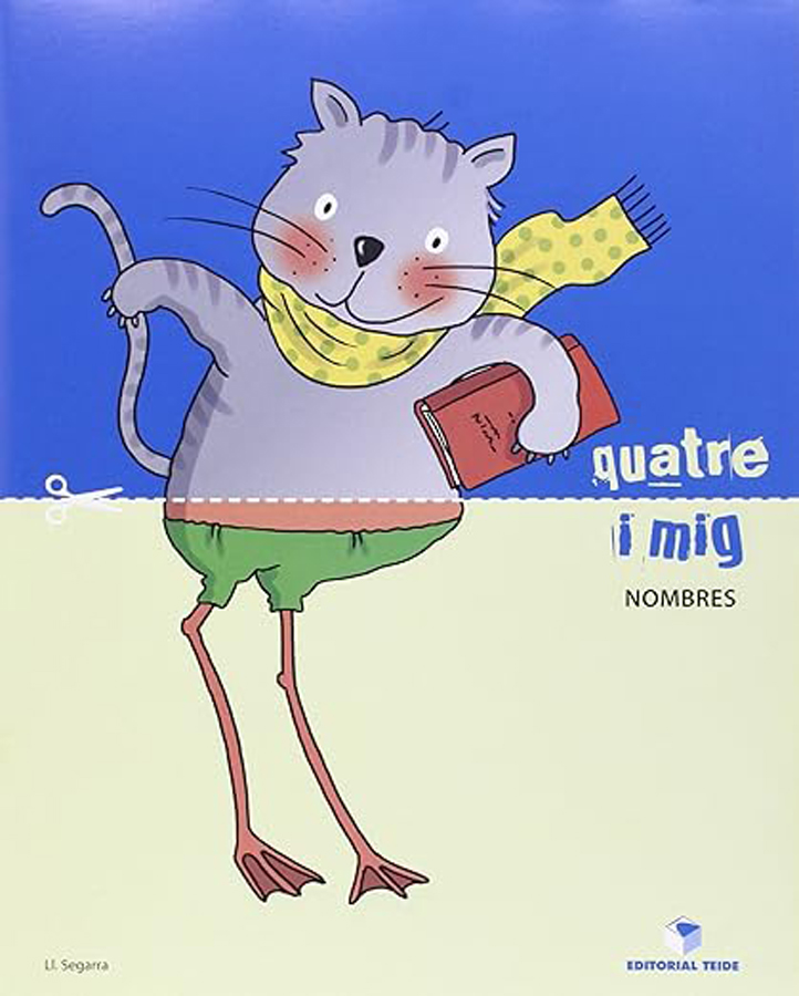 quatre i mig quadern de nombres