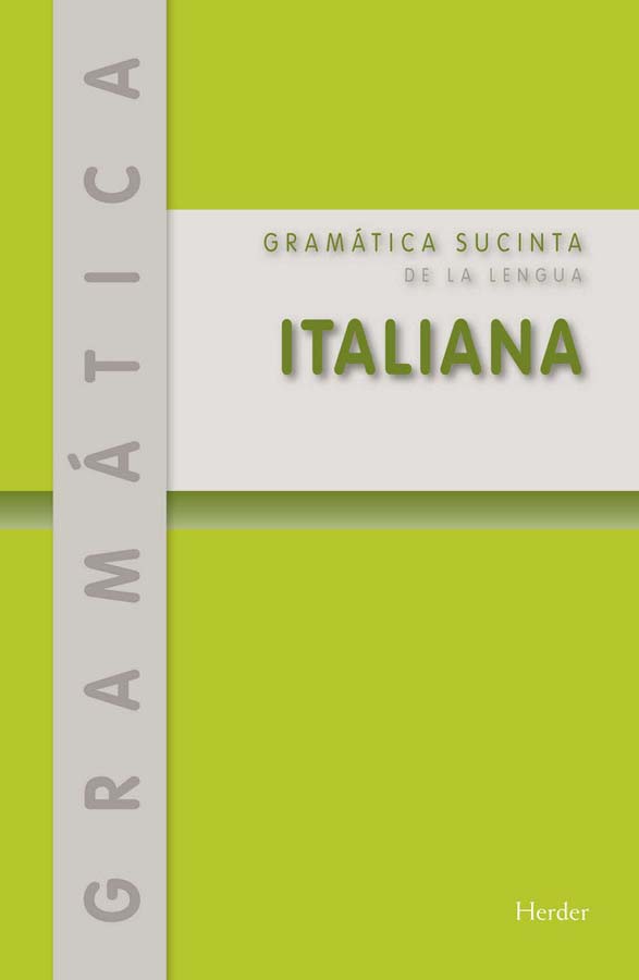 gramatica sucita de la lengua italiana
