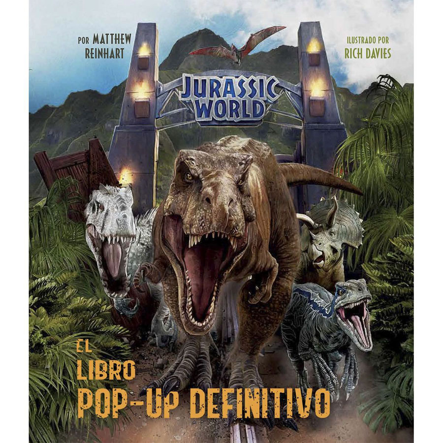 jurassic world el libro pop-up definitivo