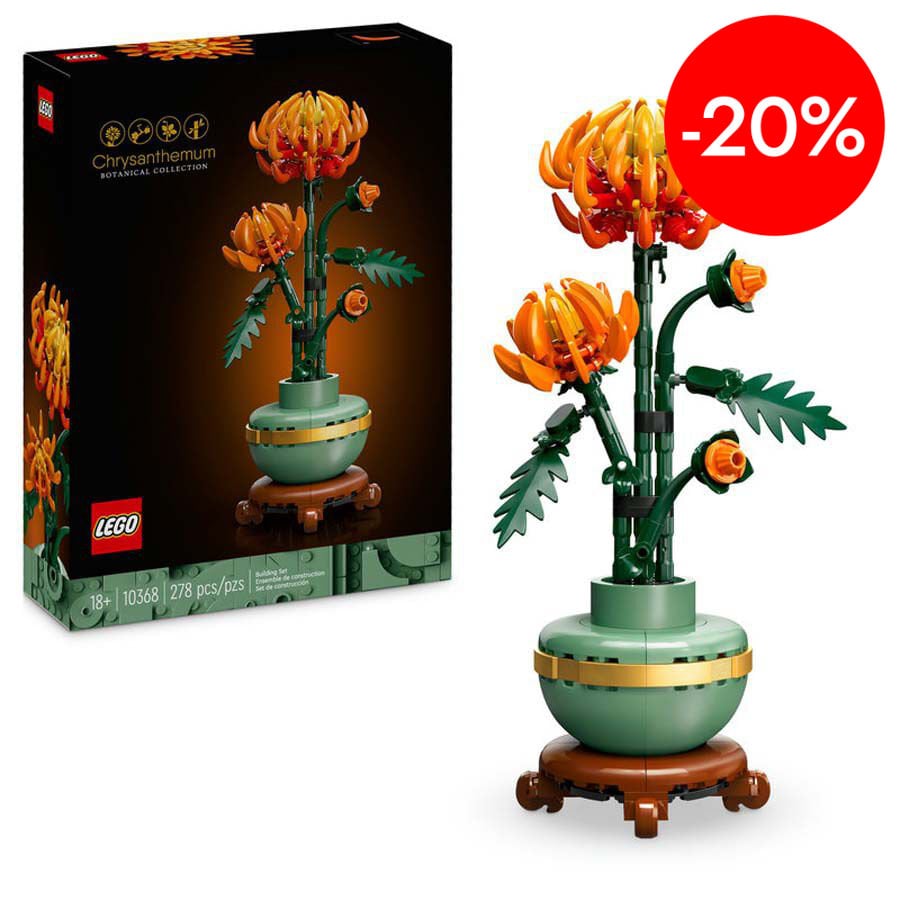 lego botanicals crisantemo 10368