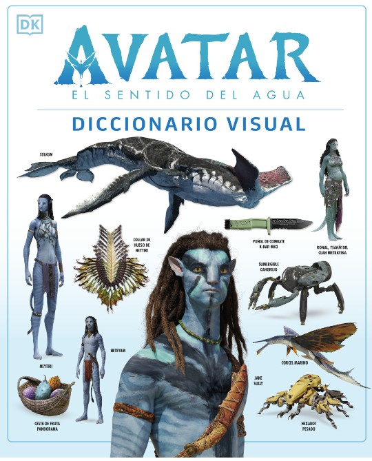 avatar el sentido del agua diccionario visual