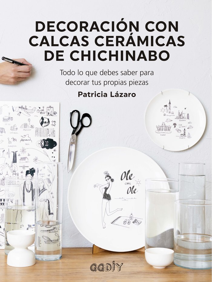 decoracion con calcas ceramicas de chich