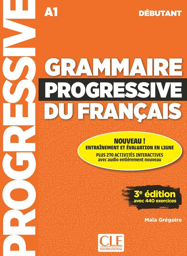 grammaire progressive du francais niveau debutant a1 per le scuole superiori