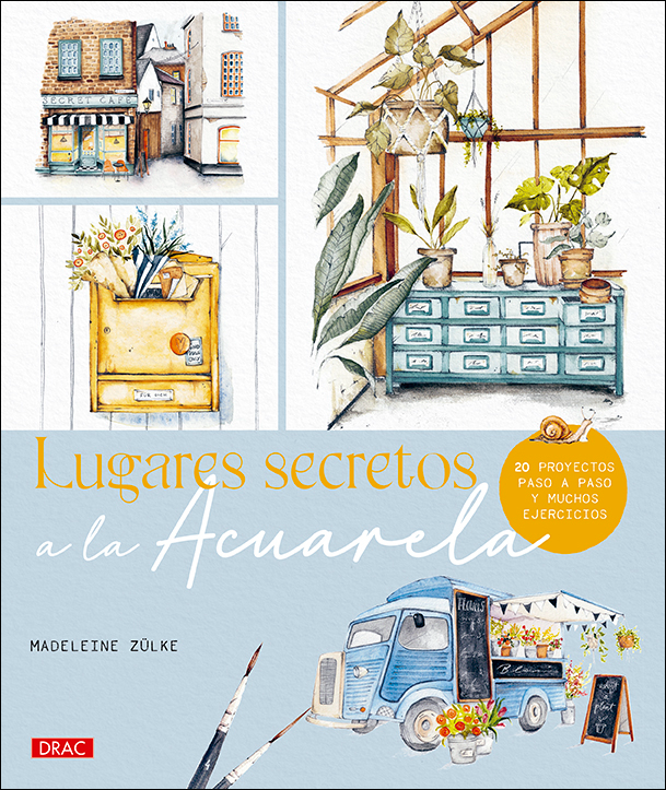 lugares secretos a la acuarela