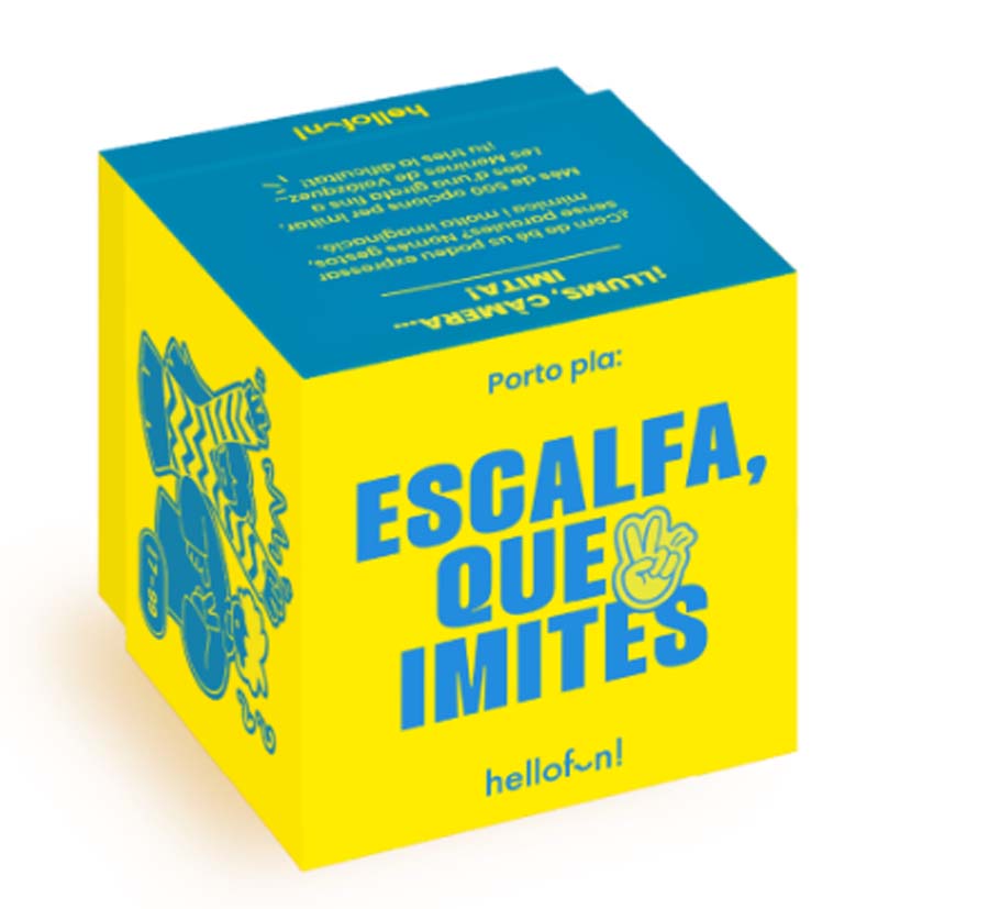 Escalfa, que imites!