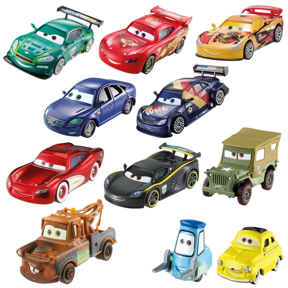 coche de personajes cars 3