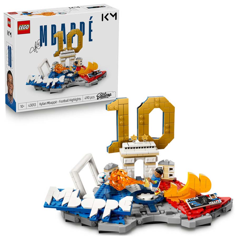 lego editions kylian mbappe fenomenos del futbol 43013