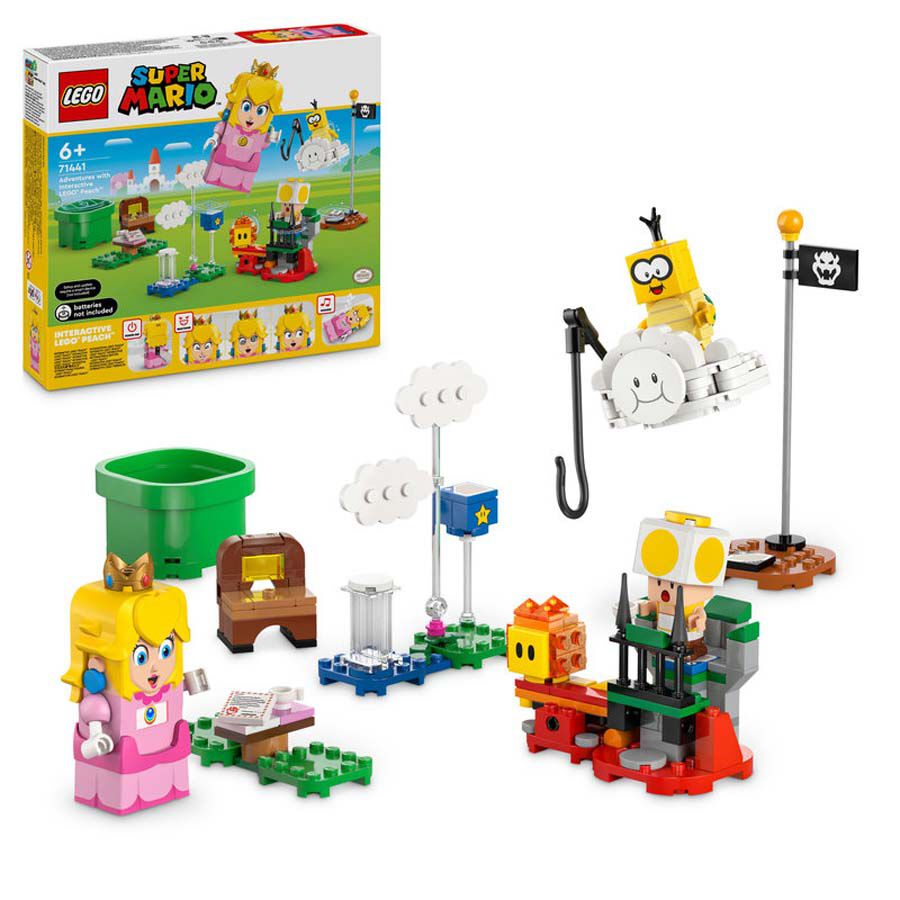 lego super mario aventuras interactivas con lego peachr 71441