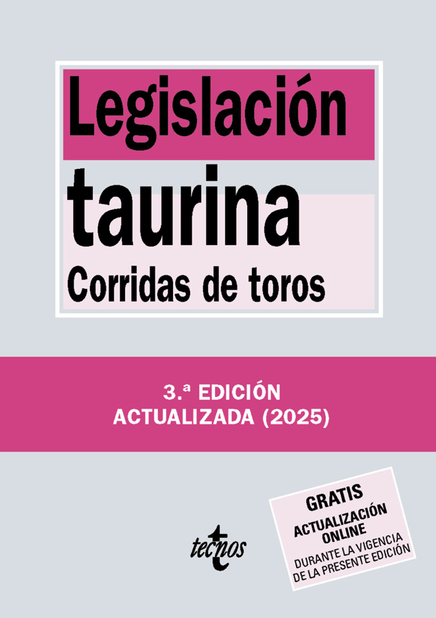 legislacion taurina