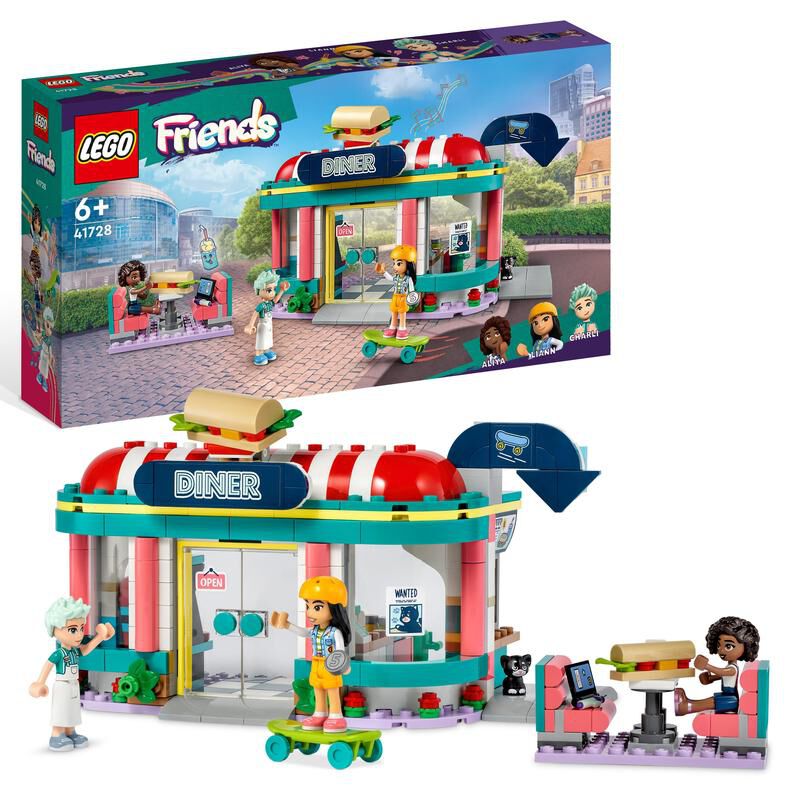 lego friends restaurante clasico de heartlake 41728