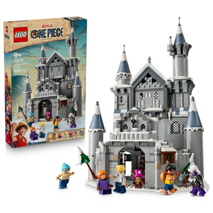 LEGO® ONE PIECE Batalla en el Castillo Drum 75645