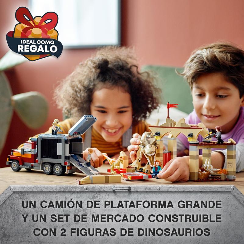 LEGO Jurassic World Fuga de los dinosaurios T. rex y