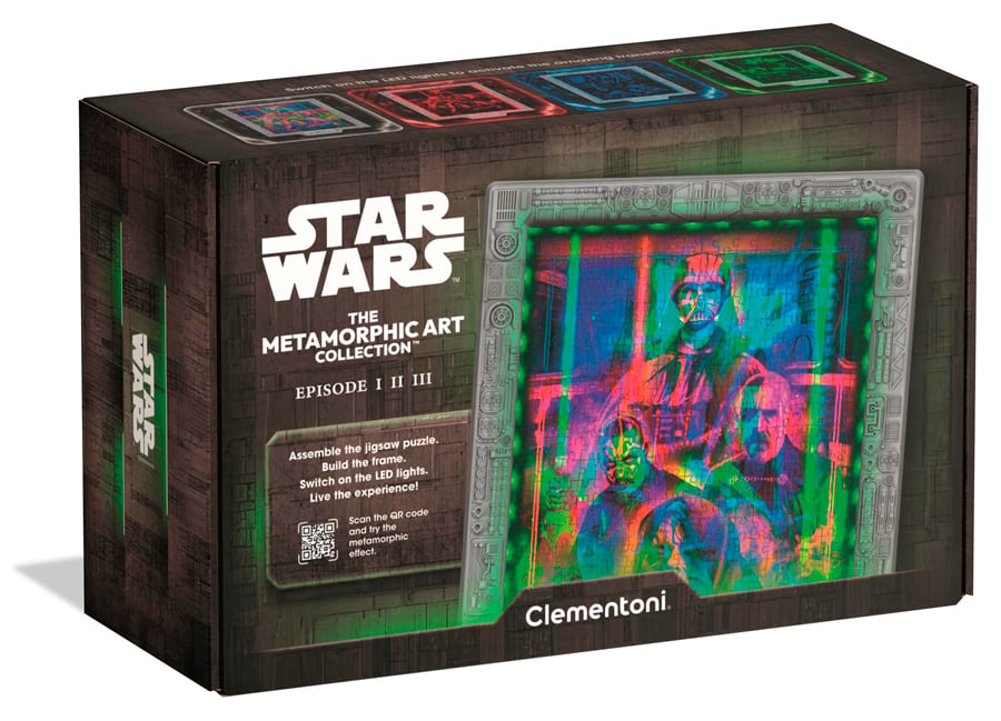 Puzle de 520 Piezas Star Wars Episodios I, II y III