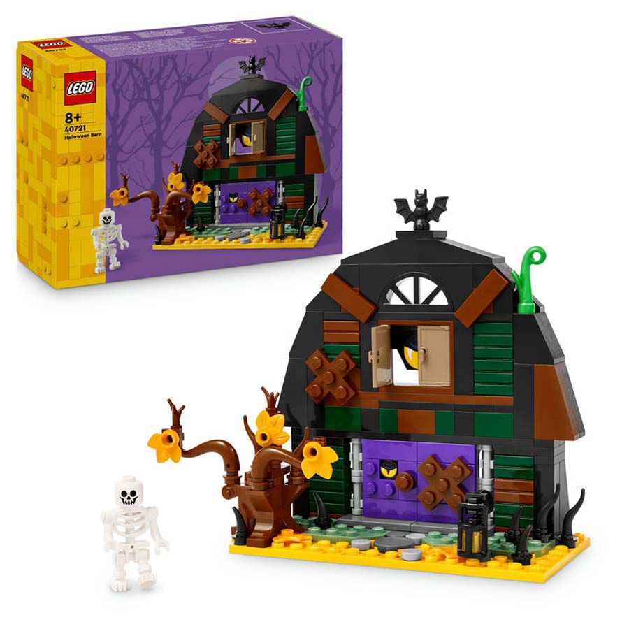 lego iconic granero de halloween 40721