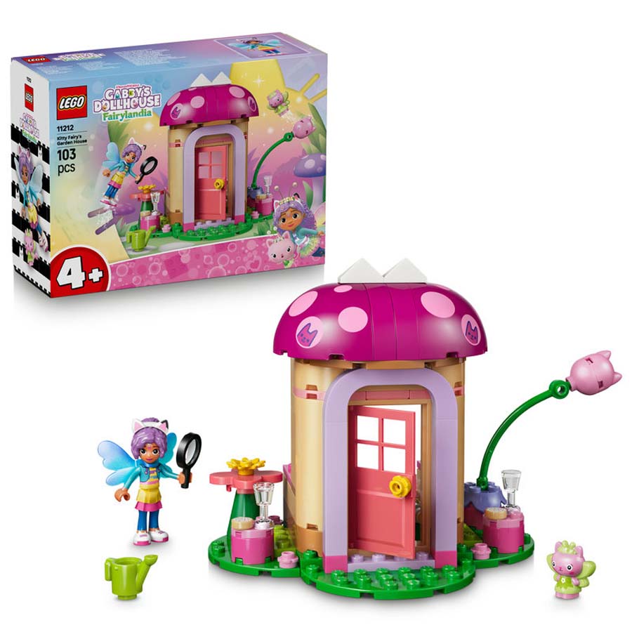 LEGO® Gabby's Dollhouse Casa en el Jardín de Hadigata 11212