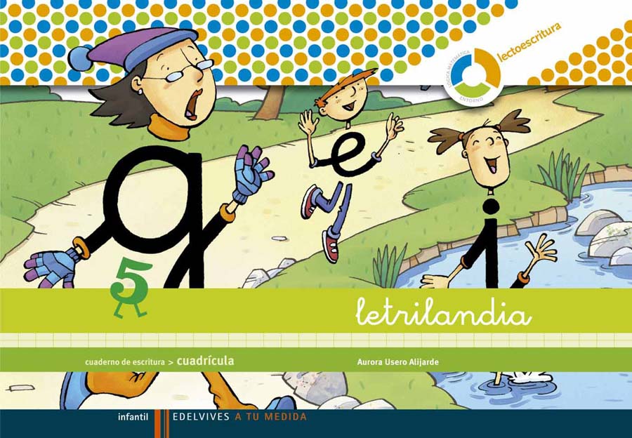 letrilandia 5 cuadricula espiral