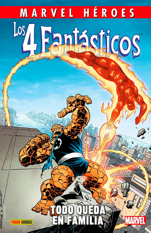 Marvel Héroes. Los 4 Fantásticos: Todo queda en familia