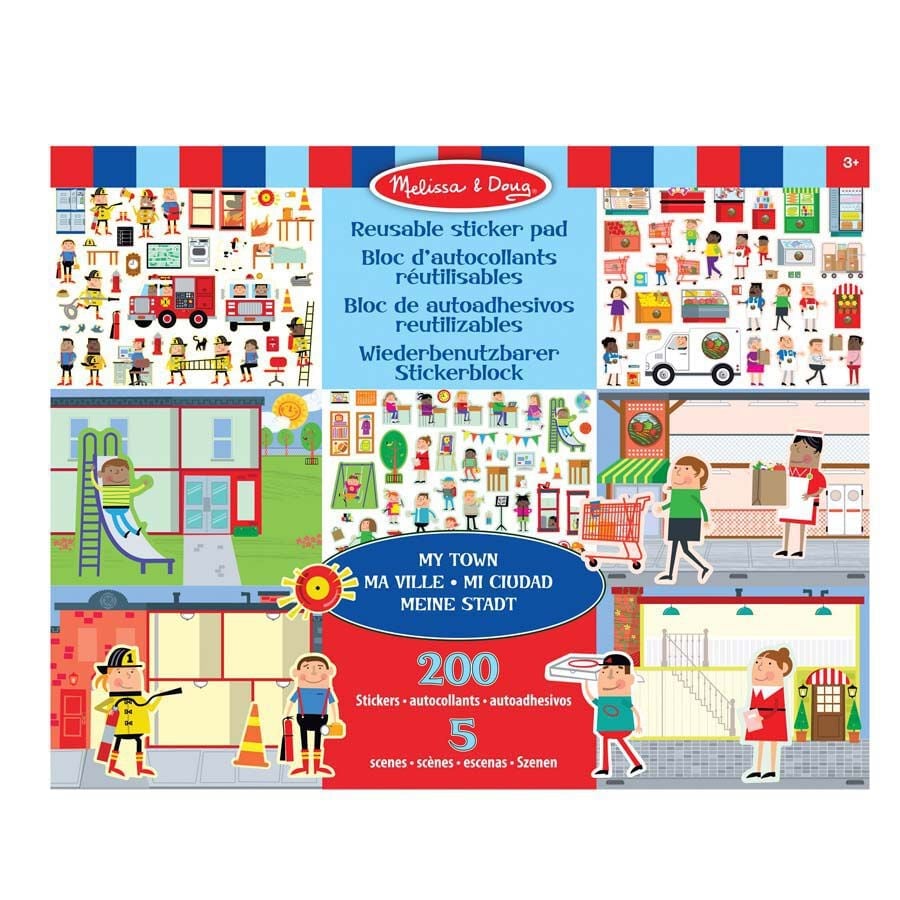 Libro de Pegatinas - Ciudad