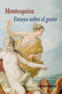 ensayo sobre el gusto