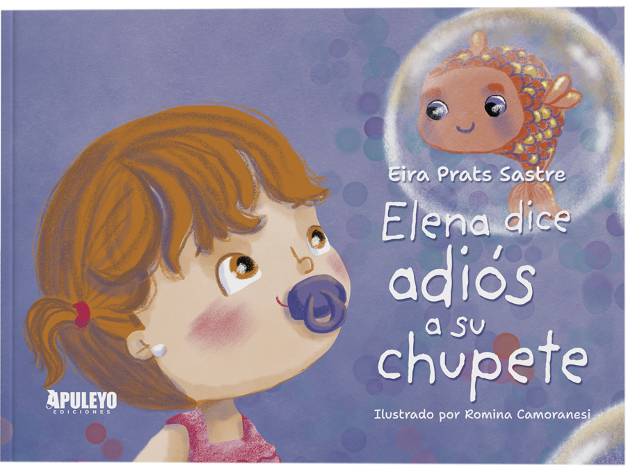 Elena dice adiós a su chupete