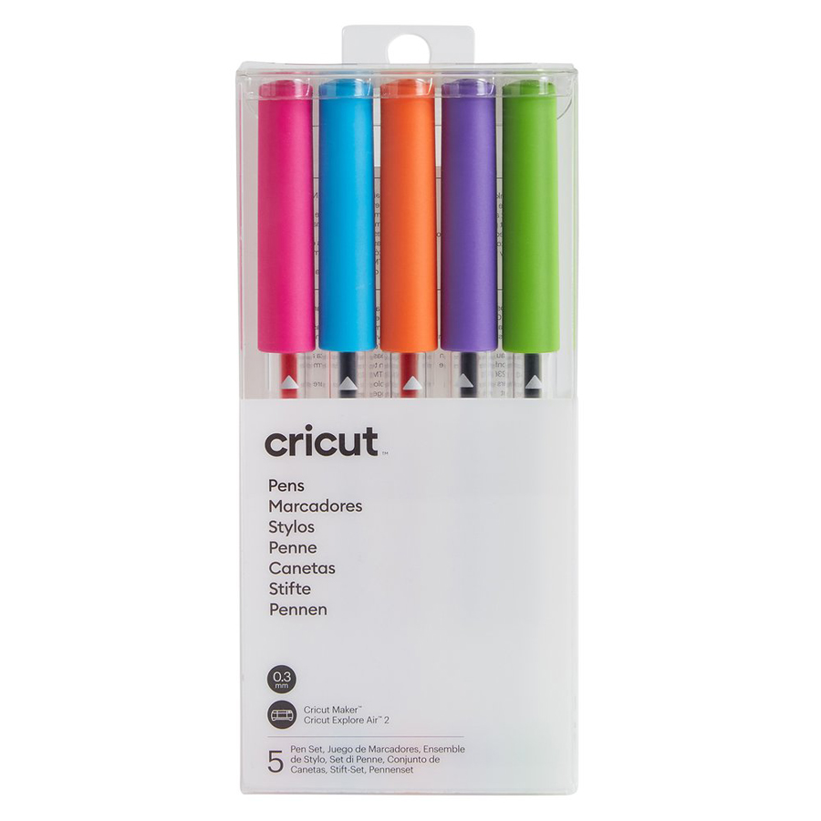Cricut Rotuladores Infusible Ink 0,3mm Glitter 5 colores