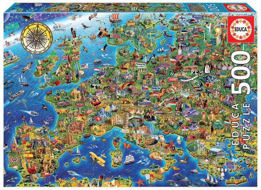 Puzle 150 piezas Mapa de España - Abacus Online